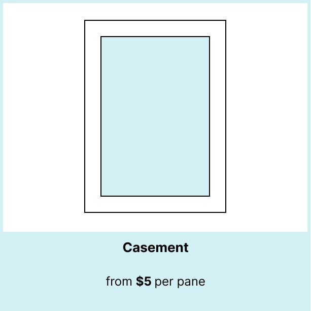 Casement window cost