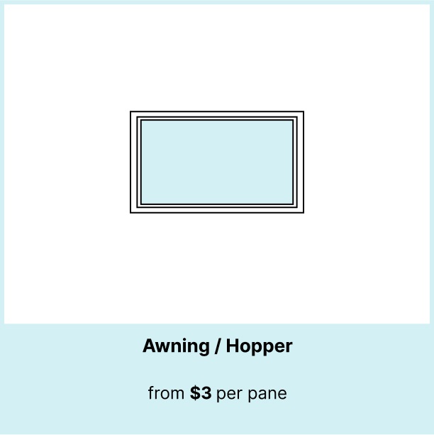 Hopper window cost
