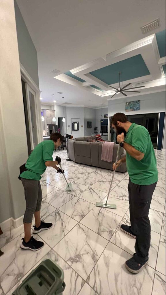 House deep cleaning - Jan 11 | Goldmillio cleaning service in Cape Coral | wet cleaning 