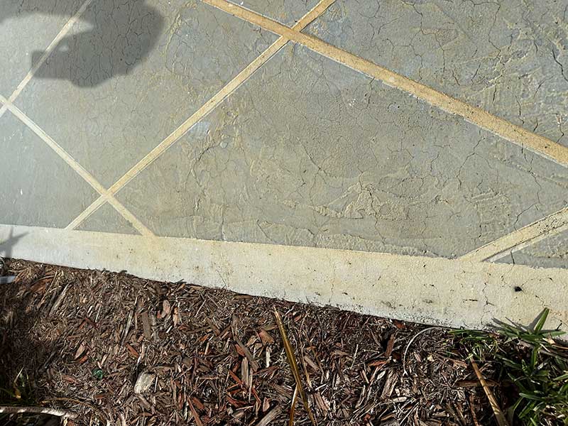 Pressure washing - Jan 11 from Goldmillio - rusty spots on tiles