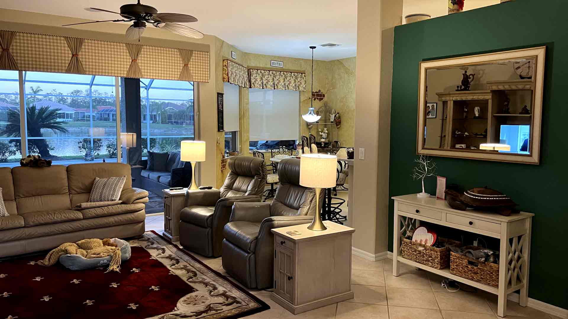 Living room - Regular cleaning in Cape Coral by Goldmillio - June 28 