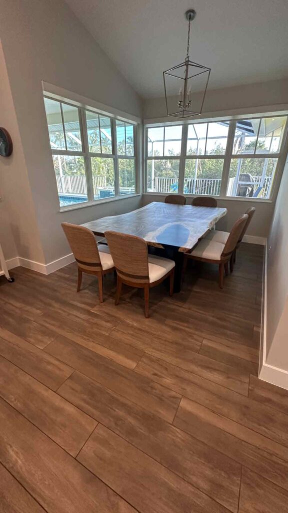 Jan 23, 2025: Dining Area After Cleaning by Goldmillio